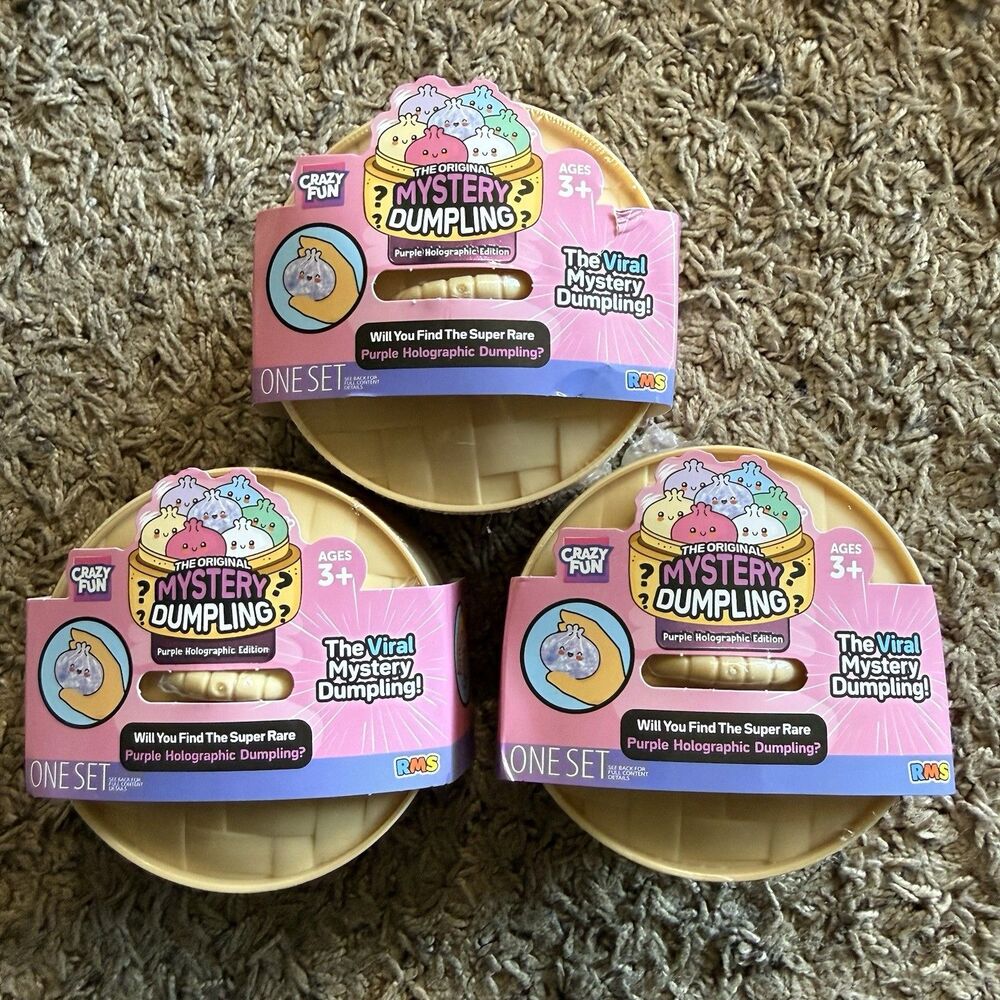 [1 PC] RMS The Original Mystery Dumpling: Purple Holographic Edition - NEW